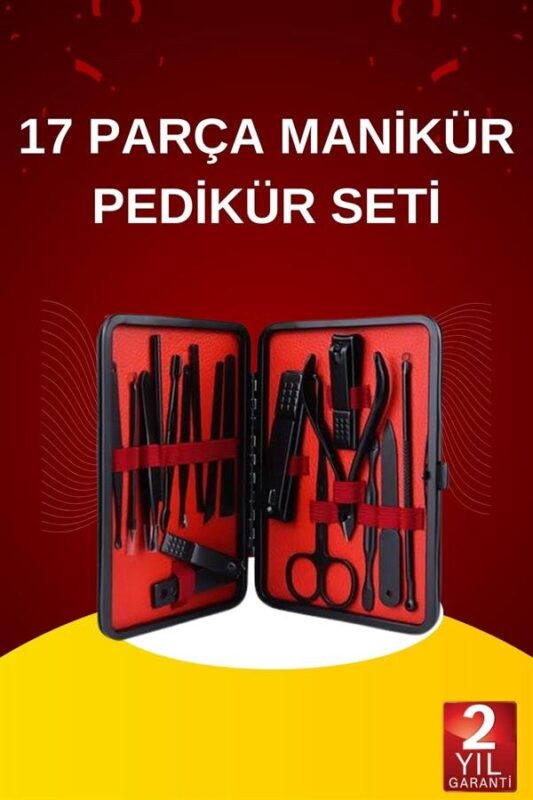 el ve ayak bakımınızı zahmetsizce yapmanız için ihtiyacınız olan tüm araçları bir araya getiriyor. Paslanmaz çelikten üretilmiş parçaları sayesinde dayanıklı ve hijyenik bir kullanım sunan bu set