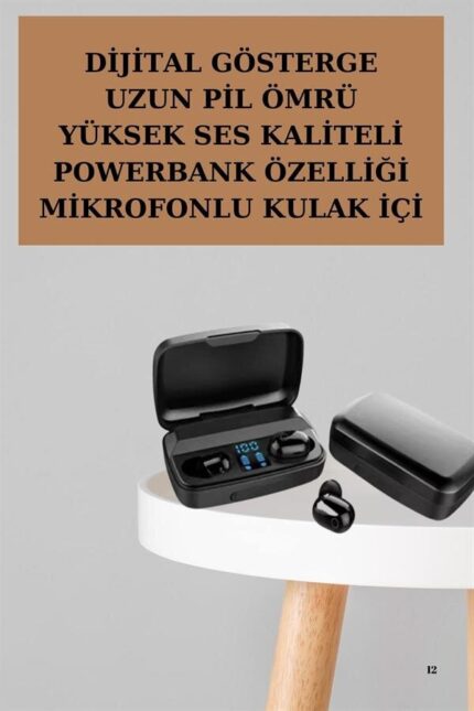 Modern tasarımı ve yüksek performanslı bataryası ile A10s TWS kablosuz kulaklık
